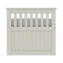 Oxford Captains Guest Bed With Storage in Cream - Trundle Bed Included