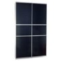 Furniture To Go Designa 120cm Sliding Door Robe With 2 Extra Shelves In Black Ash