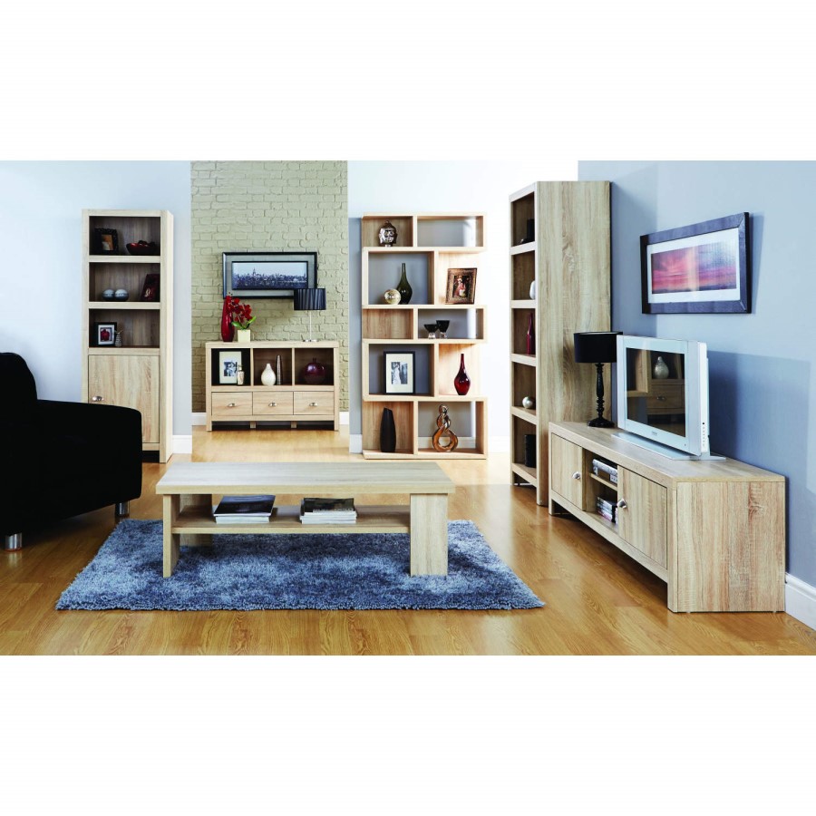 Mountrose Pembroke Display Unit In Oak 