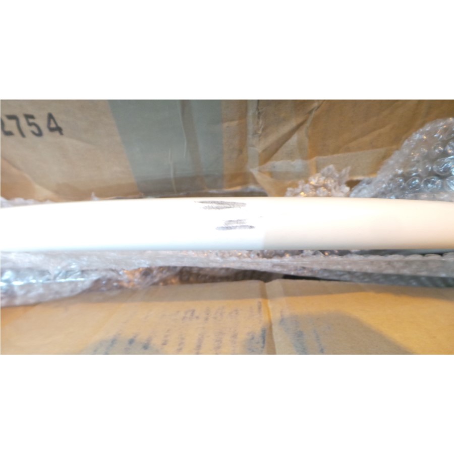 GRADE A2 - Julian Bowen Florence White Metal Bed Frame - double