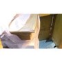 GRADE A3 - Loire Oak Farmhouse 5 Drawer Tall Boy Chest