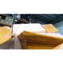 GRADE A3 - Loire Oak Farmhouse 5 Drawer Tall Boy Chest