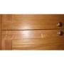 GRADE A3 - Windsor Solid Pale Oak Shoe Cabinet - 15 Pairs