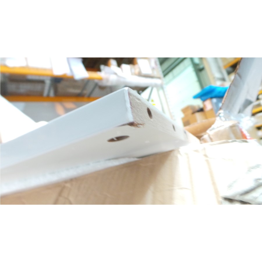 GRADE A2 - World Furniture Toscana Console Table in High Gloss White