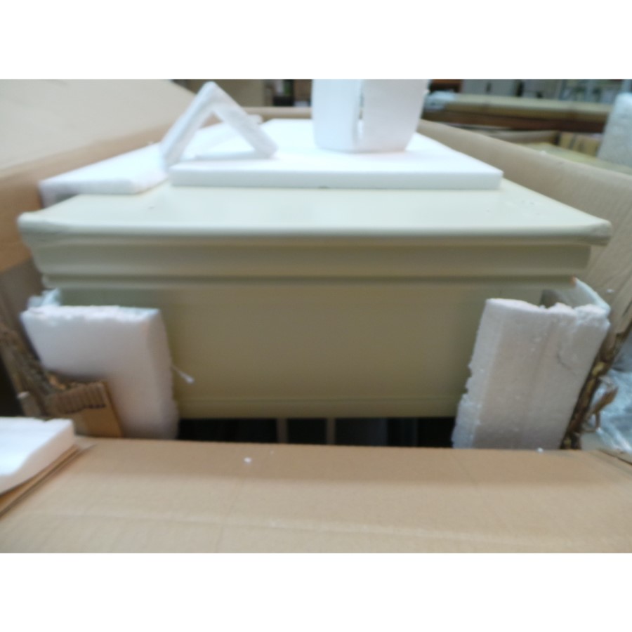 GRADE A3 - Savannah Solid Acacia Wood Dressing Table in Ivory