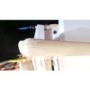 GRADE A2 - Rhode Island Rectangular Dining Table Extendable White/Natural