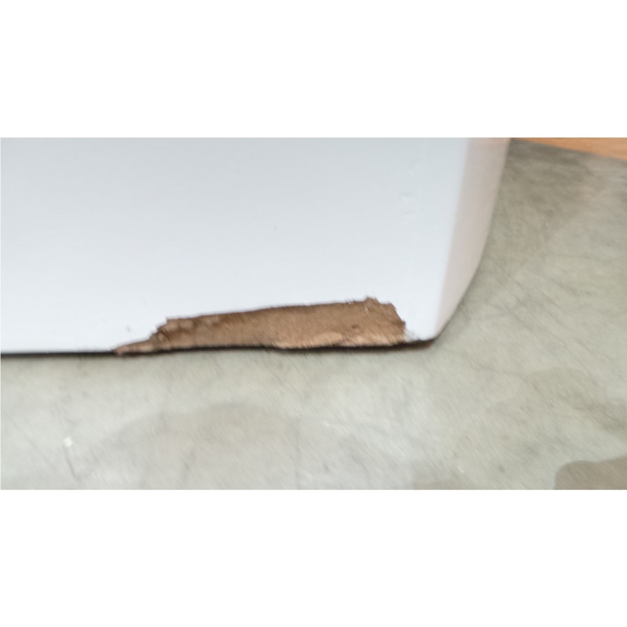 GRADE A2 - Birlea Furniture Aztec 5 Drawer Narrow Chest in White High Gloss