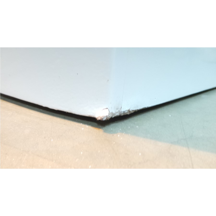 GRADE A2 - Birlea Furniture Aztec 5 Drawer Narrow Chest in White High Gloss