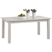 Steens Monaco Extending Dining Table In Whitewash