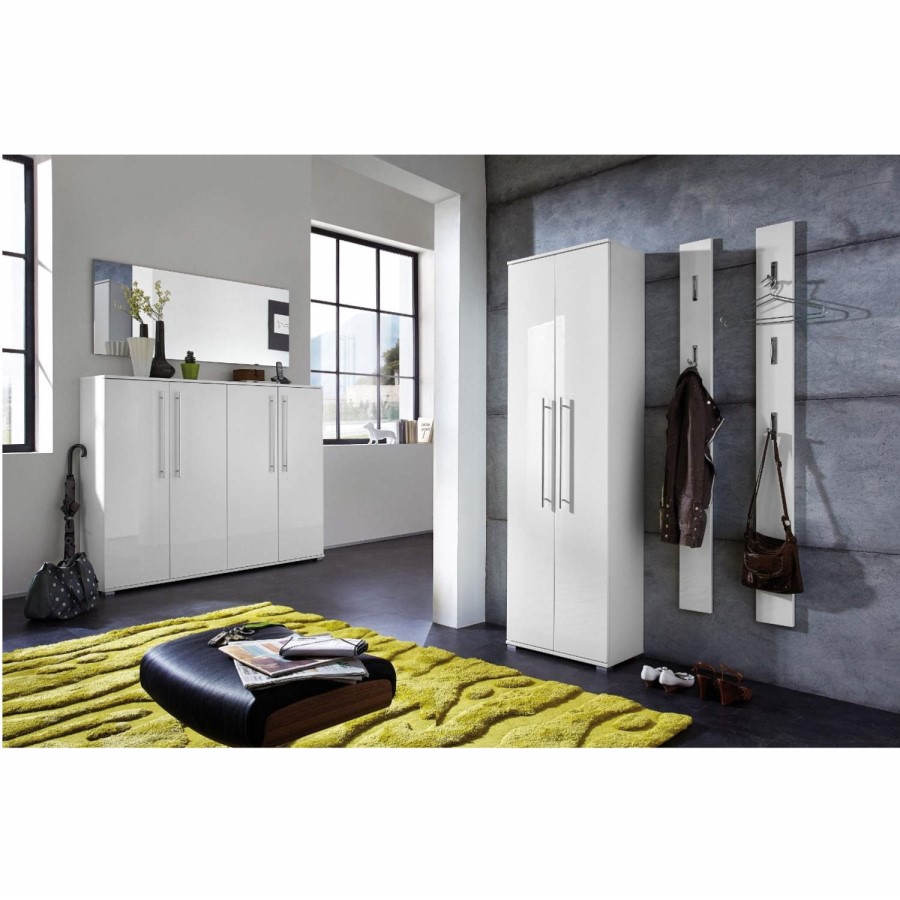 Germania Inside White Shoe Cabinet - 32 Pairs