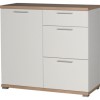 Germania Top Chest of Drawers in White and Oak