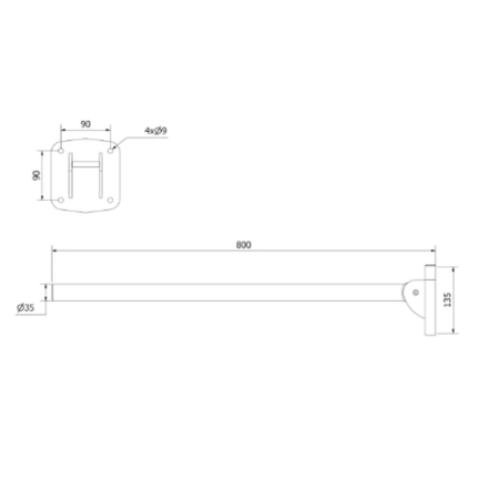 Nymas Wall Hung Doc M Pack Disibility Bathroom Suite with Polished Fixings