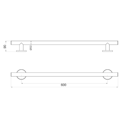 Nymas Wall Hung Doc M Pack Disibility Bathroom Suite with Polished Fixings