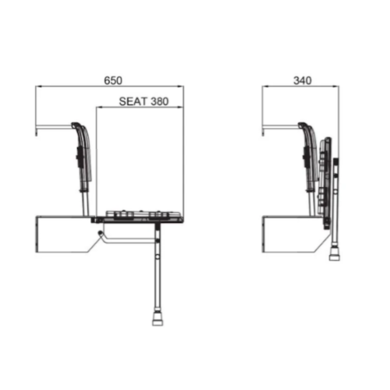 Nymas Doc M Concealed Showering Pack Disibility Bathroom Suite with Polished Fixings