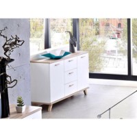 Germania Oslo White and Oak Sideboard