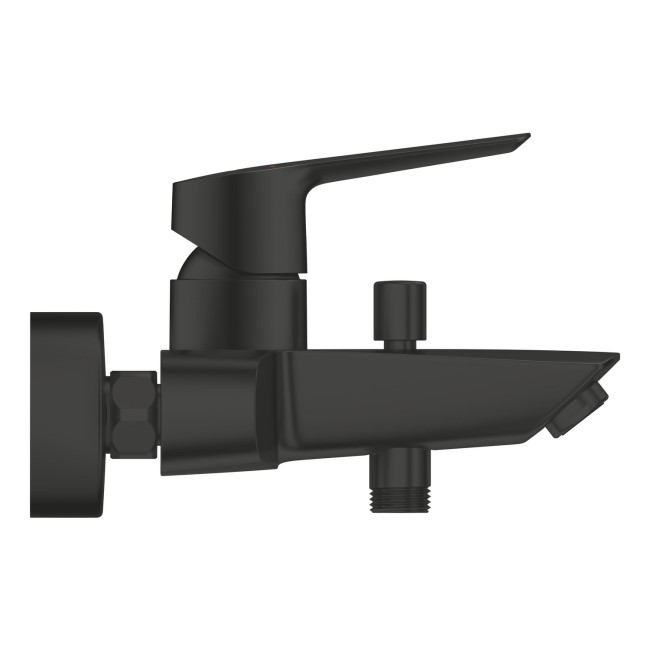 Grohe Quickfix Start Single Lever Bath Shower Mixer Tap - Matt Black