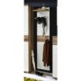 Germania Center Coat Stand in Oak and White