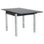 Furniture To Go Designa 80cm Square Extending Table In Black Ash