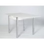 Furniture To Go Designa 80cm Square Extending Table In White Ash