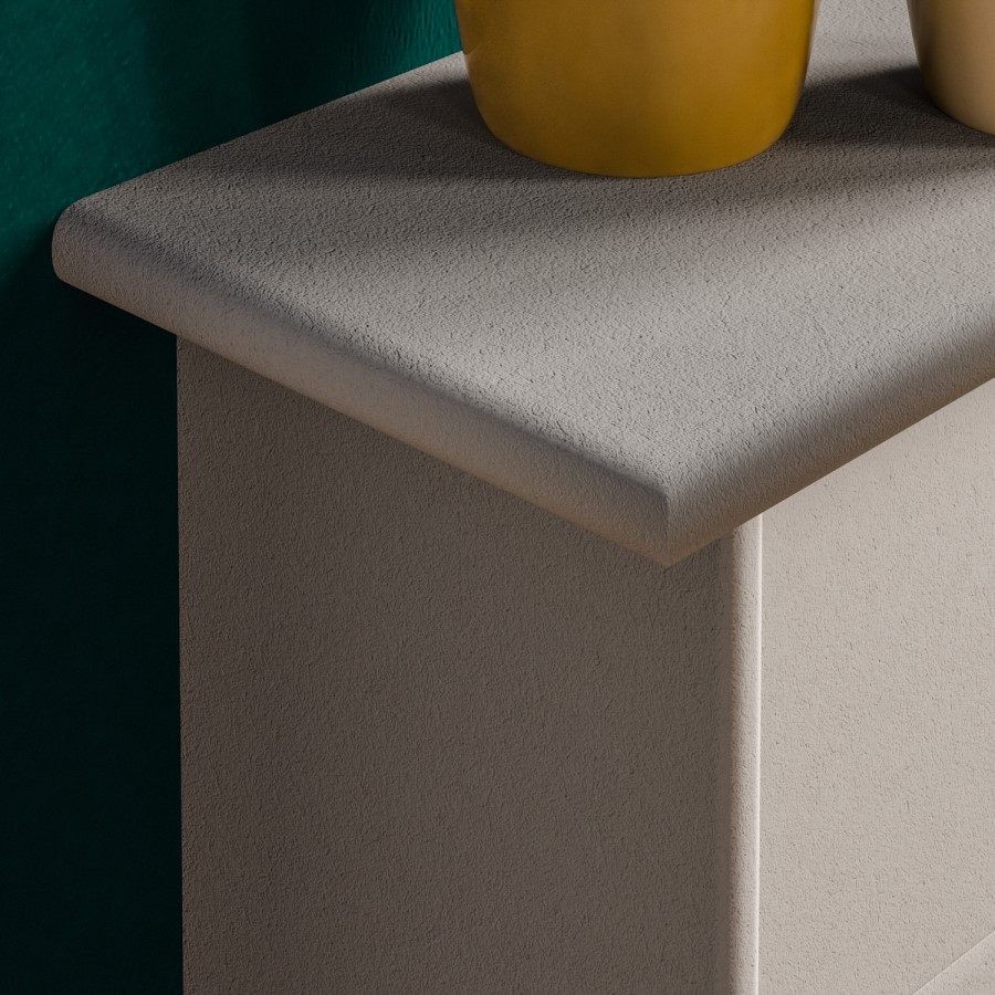 152cm Grey Radiator Cover - Oxford