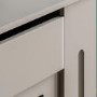 78cm Grey Radiator Cover - Milton