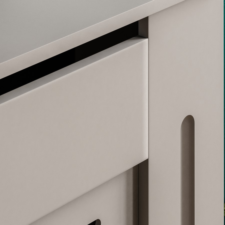 78cm Grey Radiator Cover - Milton