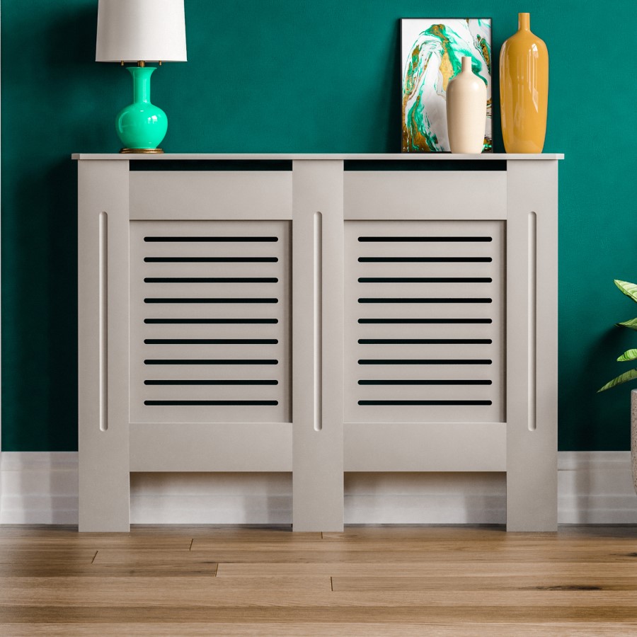 111cm Grey Radiator Cover - Milton