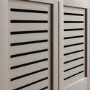 111cm Grey Radiator Cover - Milton
