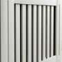 Small Grey Radiator Cover - 78cm- Arlington
