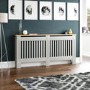 Extra Large Grey Radiator Cover - 172cm -Arlington