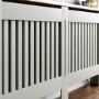 Extra Large Grey Radiator Cover - 172cm -Arlington