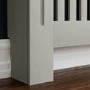 Extra Large Grey Radiator Cover - 172cm -Arlington