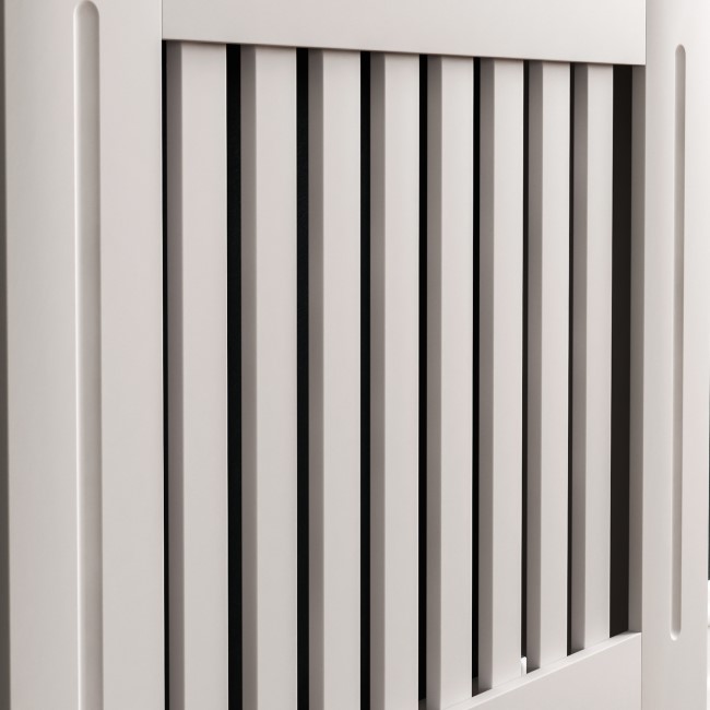 Small White Radiator Cover - 78cm - Arlington