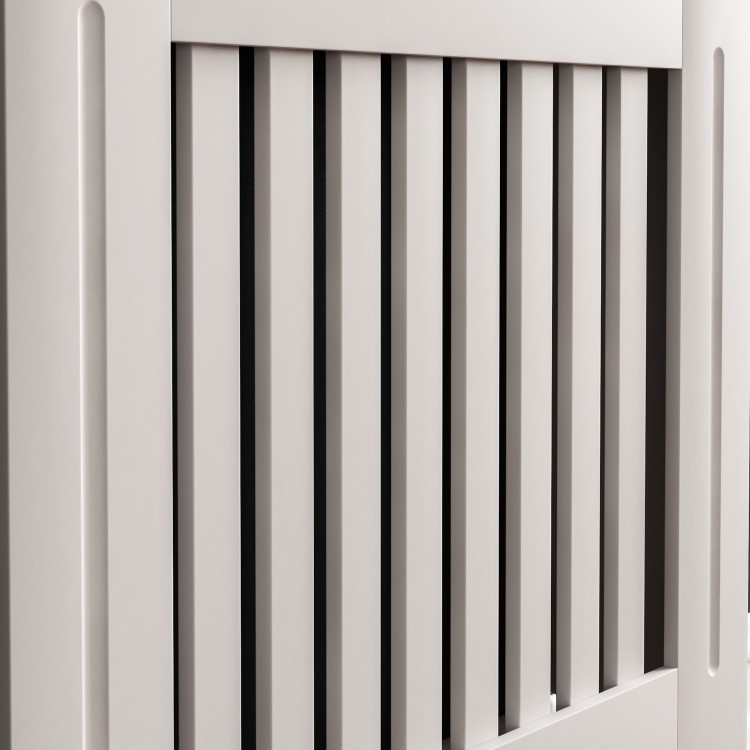 Small White Radiator Cover - 78cm - Arlington