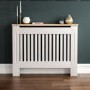 Medium White Radiator Cover - 111cm- Arlington