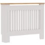 Medium White Radiator Cover - 111cm- Arlington