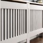 Extra Large White Radiator Cover - 172cm - Arlington