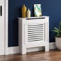 78cm White Radiator Cover - Milton