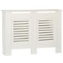 111cm White Radiator Cover - Milton