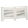 172cm White Radiator Cover - Milton