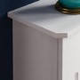 172cm White Radiator Cover - Milton