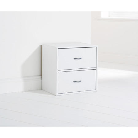 Mountrose 2 Drawer Chest In White 