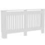 152cm White Radiator Cover - Chelsea