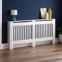 172cm White Radiator Cover - Chelsea