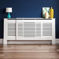 204cm Adjustable Radiator Cover - Milton