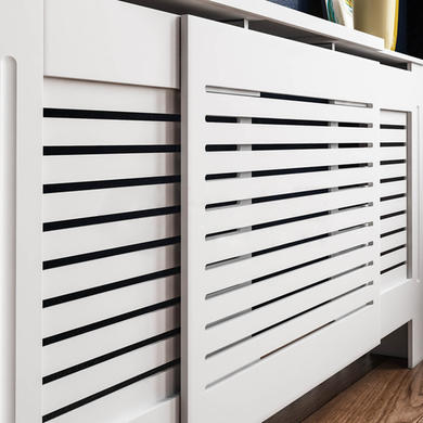 204cm Adjustable Radiator Cover - Milton