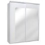 Sciae Opus 36 Sliding Door Wardrobe in White High Gloss
