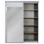 Sciae Opus 36 Sliding Door Wardrobe in White High Gloss