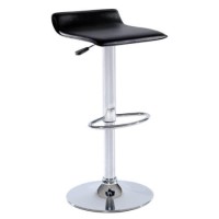 Furniture To Go Designa Low Back Gas Lift Bar Stool In Black Ash