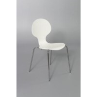 Furniture To Go Designa Set of 4 Dining Chairs In White Ash